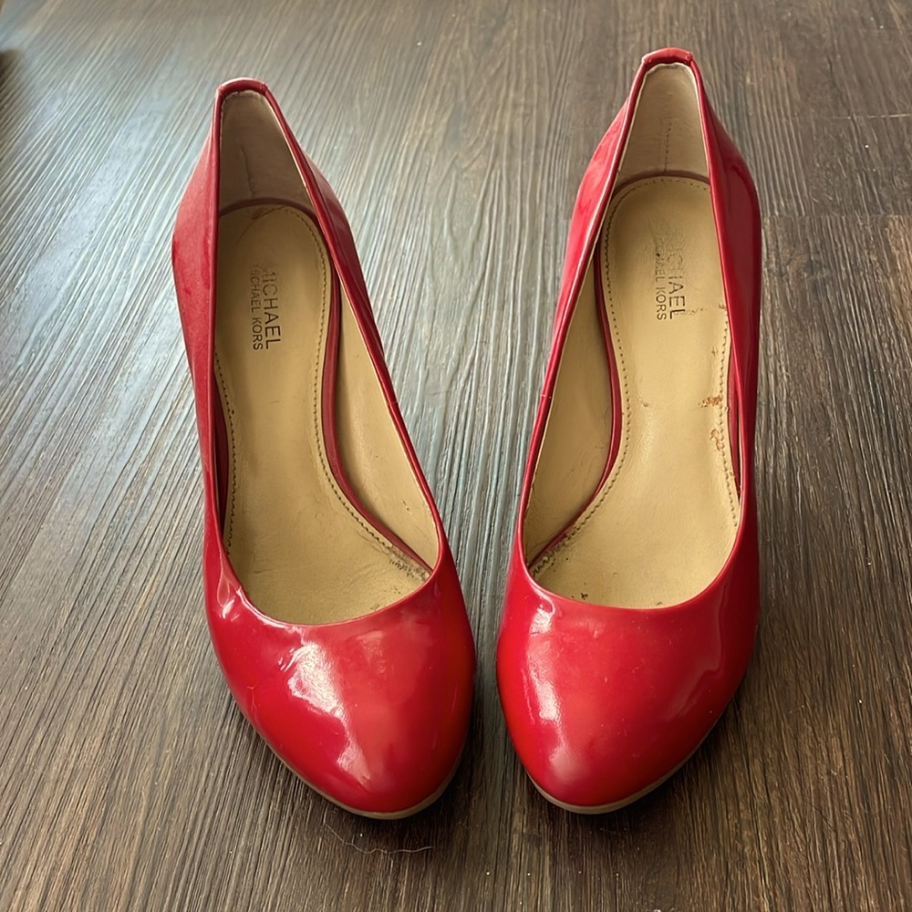 Michael Kors Red Womens Pumps